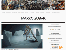 Tablet Screenshot of markozubak.com